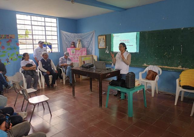 Silvia Cauca realiza jornadas de apoyo a víctimas