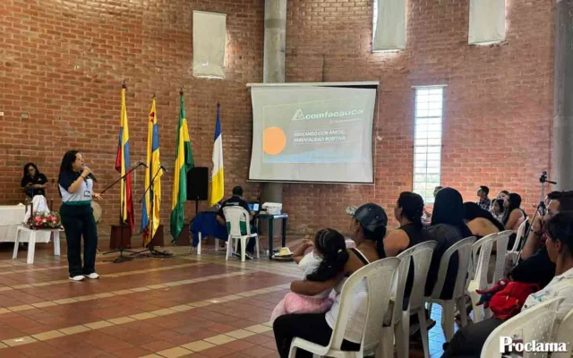 AIPI Comfacauca fortalece la crianza afectiva través de talleres para familias