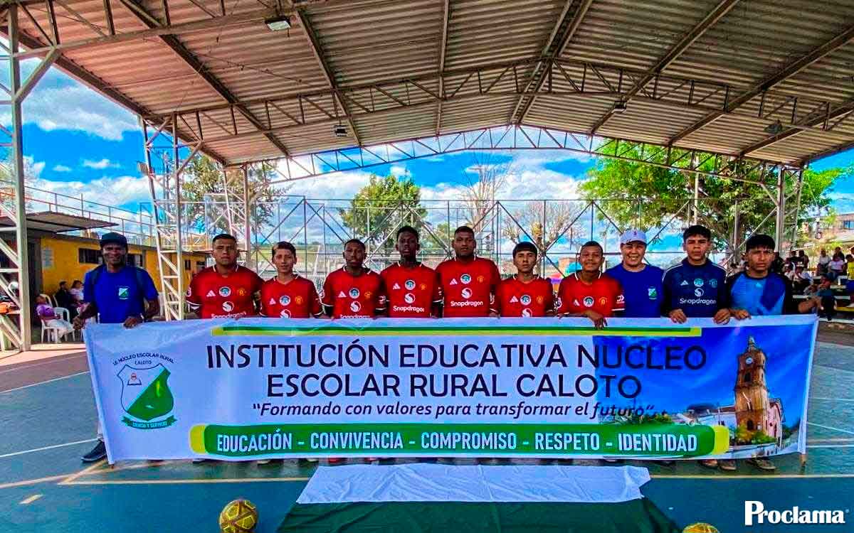 Colegio de Caloto logró subcampeonato en Juegos Intercolegiados Alcalde de Caloto participó en foro sobre reclutamiento infantil