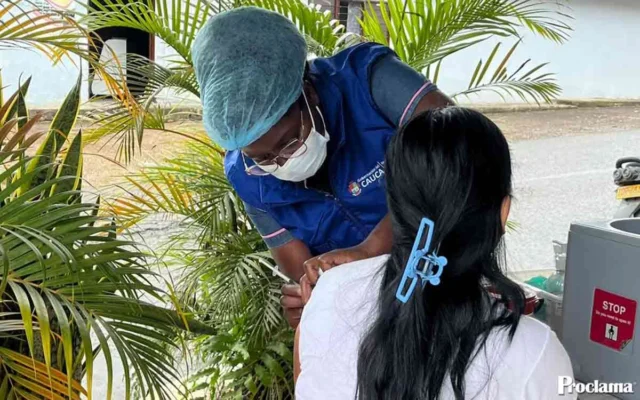 Jornada de vacunación en Miranda Cauca