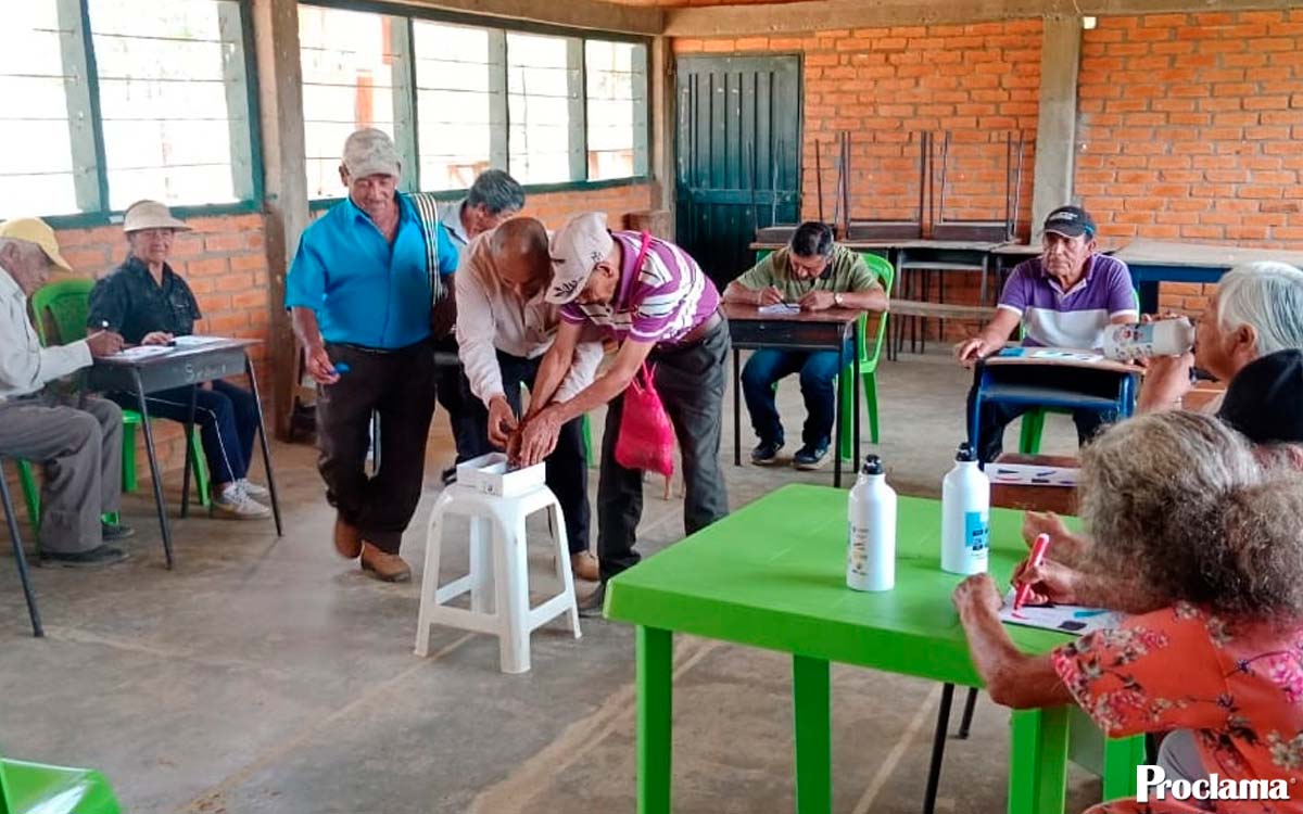 Cajibío cuida a sus adultos mayores