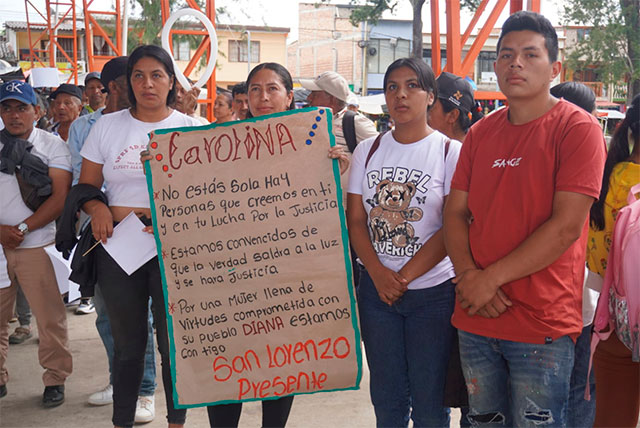 Cajibío marcha por la liberación de su alcaldesa Cajibío marcha por la liberación de su alcaldesa