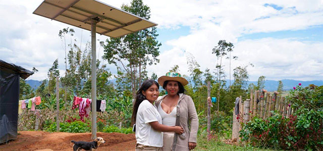 Energía solar llega a hogares rurales de Corinto
