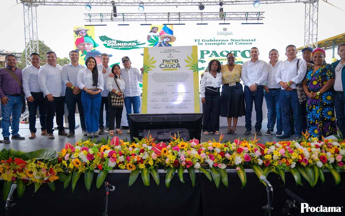 Entre anuncios y escepticismo, nace el Pacto Cauca