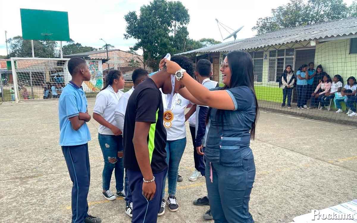 Jóvenes de Cajibío jugaron por la vida Jóvenes de Cajibío jugaron por la vida