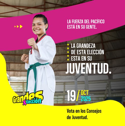Jóvenes del Pacífico: guía para votar en los Consejos de Juventud este 19 de octubre Jóvenes del Pacífico: guía para votar en los Consejos de Juventud este 19 de octubre