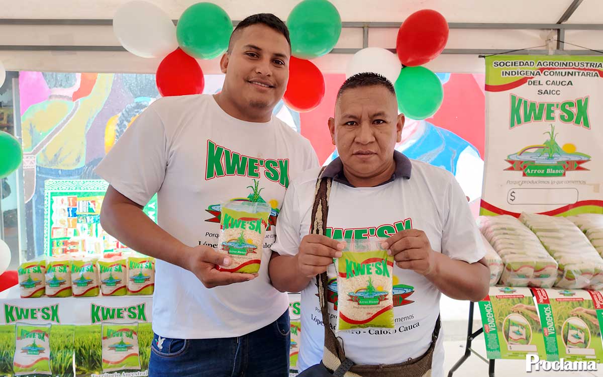 Kwe’sx Arroz se proyecta a todo el suroccidente