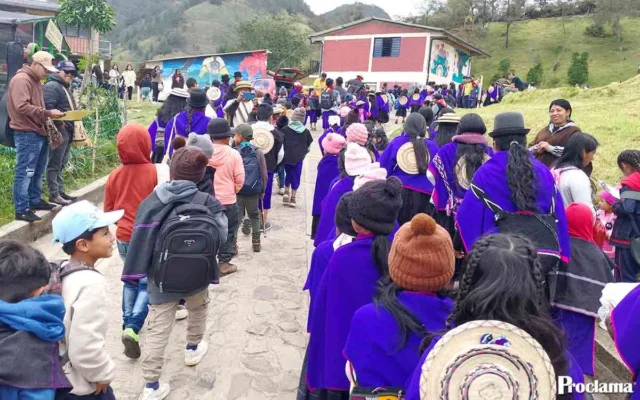 Minga pedagógica y cultural reunió al pueblo Totoró