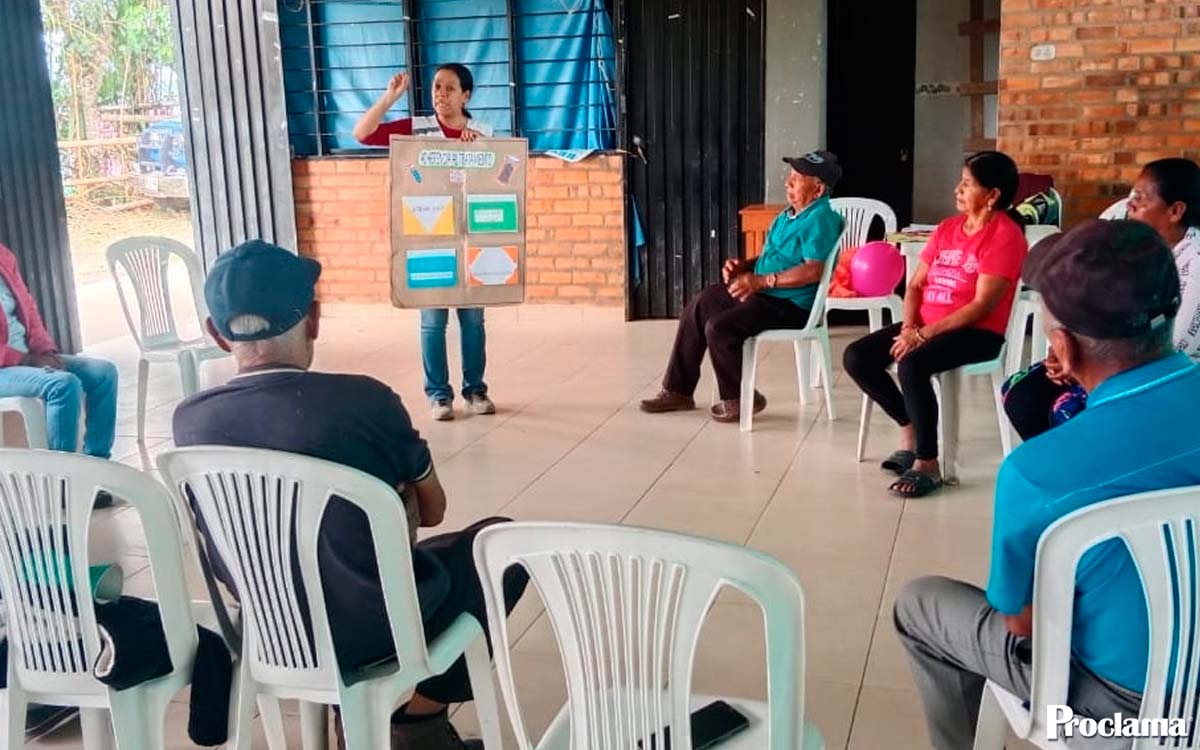 Niñez de Cajibío participa en Mesa de Participación
