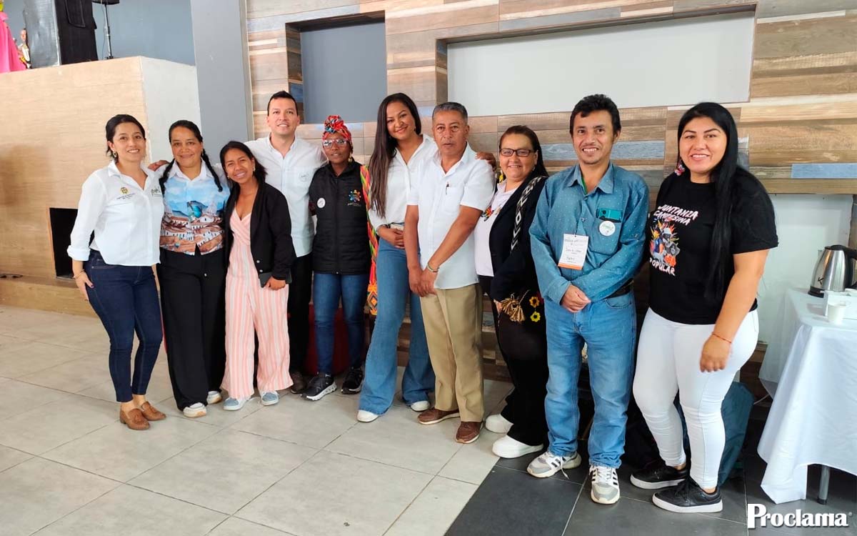 Niñez de Cajibío participa en Mesa de Participación