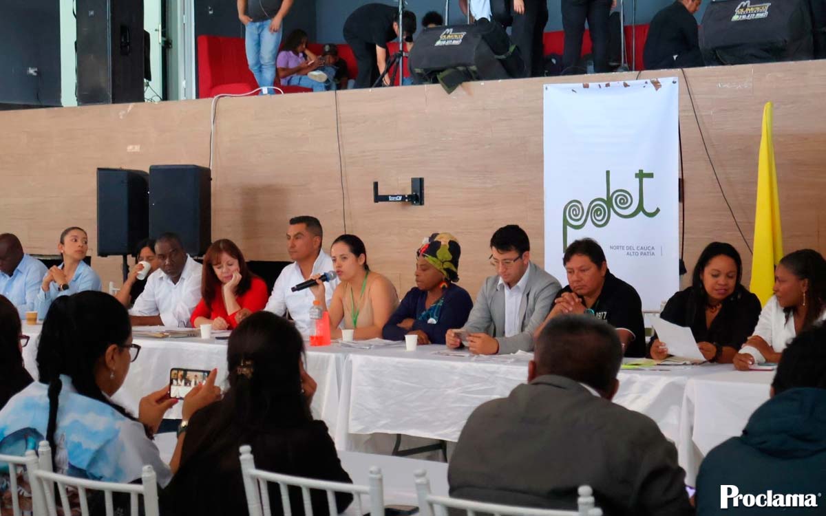 Niñez de Cajibío participa en Mesa de Participación