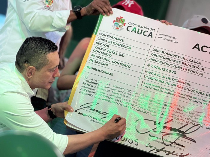 Octavio Guzmán vuelve a La Vega con obras, afecto y visión comunitaria Octavio Guzmán vuelve a La Vega con obras, afecto y visión comunitaria