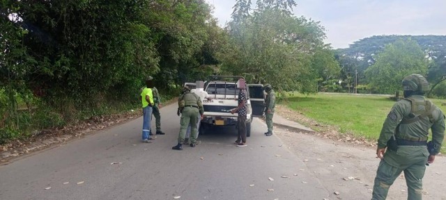 Operativos conjuntos de la fuerza pública recuperan confianza en Guachené