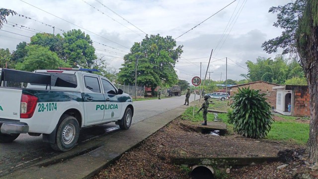 Operativos conjuntos de la fuerza pública recuperan confianza en Guachené