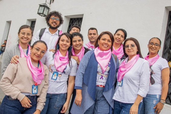 Alcaldía de Popayán activó su campaña el Rosa Nos Une Alcaldía de Popayán activó su campaña el Rosa Nos Une