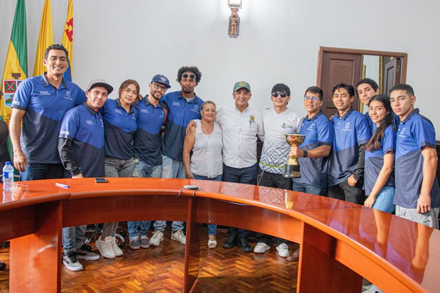 Apoyo de la Alcaldía de Popayán al deportista Kevin Muñoz