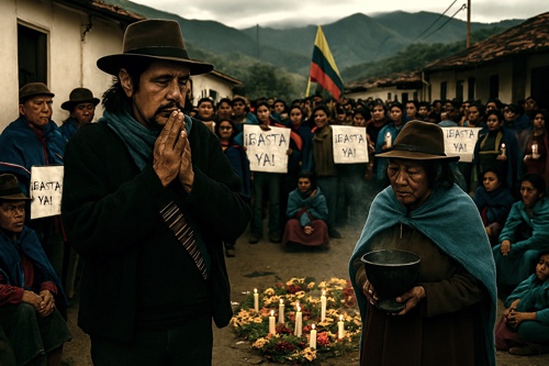 El luto permanente de los caucanos