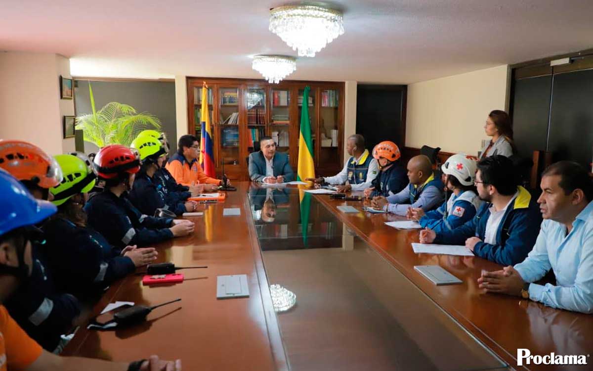Cauca evalúa su capacidad ante emergencias nacionales Gobernación defiende el diálogo como camino para la paz