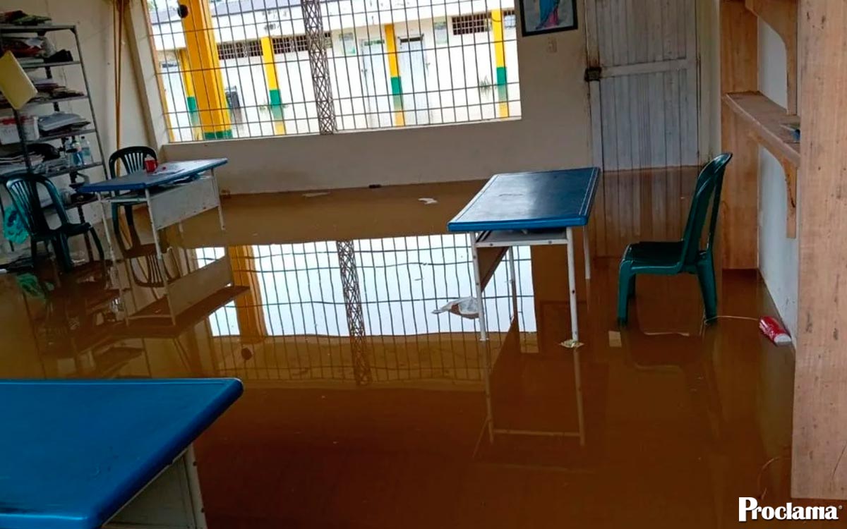 Más de mil familias afectadas por las lluvias en el Chocó Más de mil familias afectadas por las lluvias en el Chocó