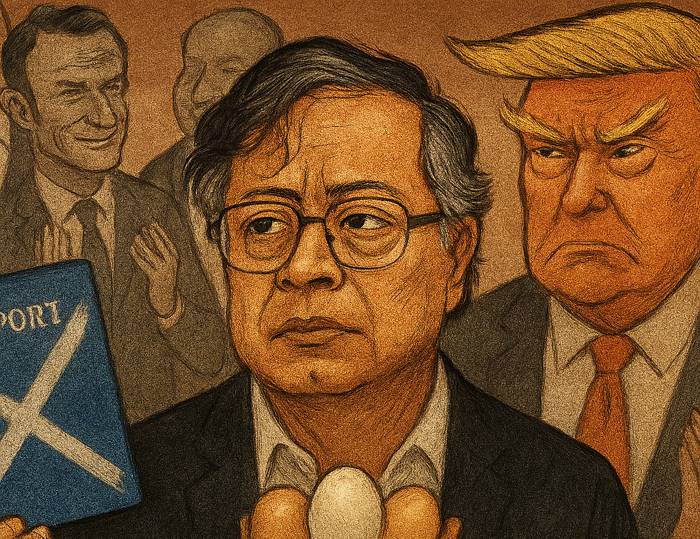 Valentía de Gustavo Petro ofende la lambonería de la centroderecha colombiana
