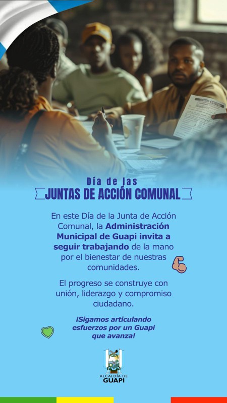 Conmemoración del Día de la Junta de Acción Comunal Conmemoración del Día de la Junta de Acción Comunal