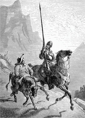 Don Quijote y Sancho Panza