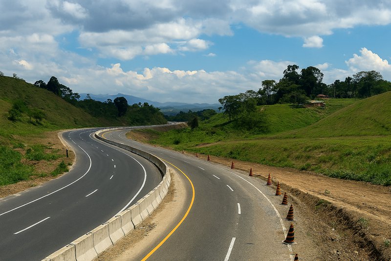 Frenada la obra Doble calzada Popayán–Quilichao