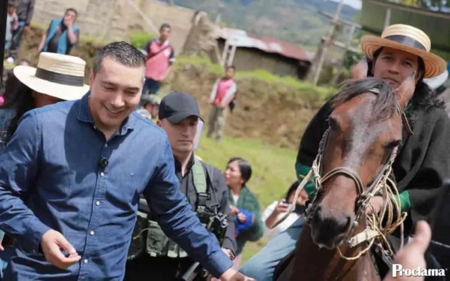 Gobierno Departamental fortalece la presencia institucional en el Resguardo Indígena de Calderas, en el municipio de Inzá