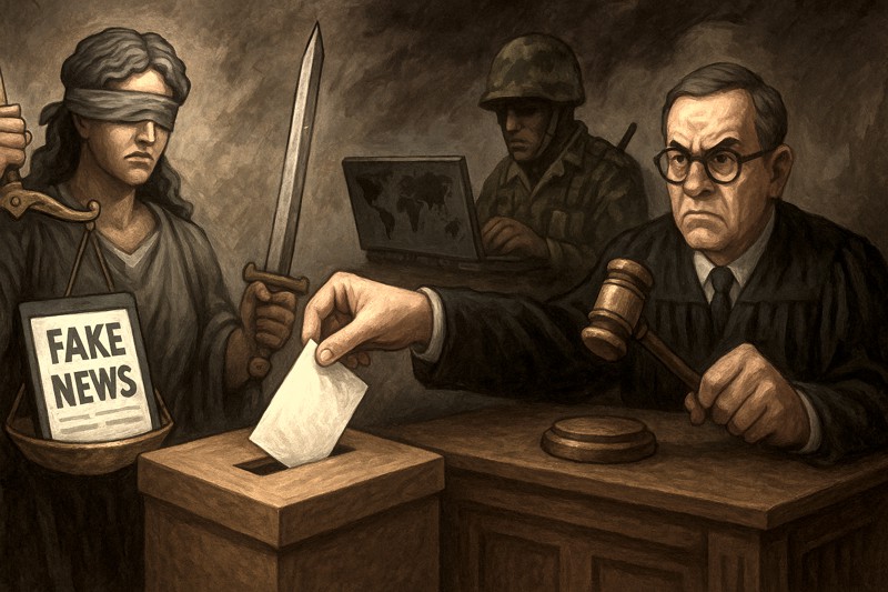 Guerra informativa y jurídica, antes de elecciones.
