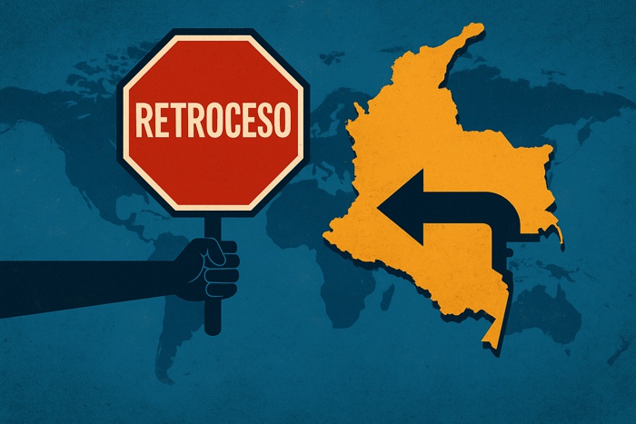 Intencional retroceso