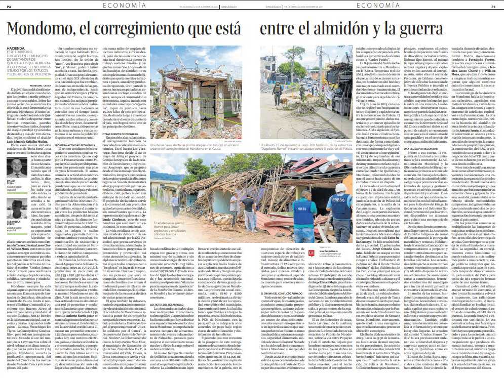 La República destaca en portada especial producido por Proclama del Pacífico