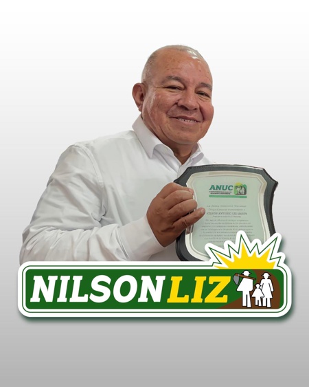 Nilson Liz oficializa candidatura campesina al Senado. Nilson Liz oficializa candidatura campesina al Senado.