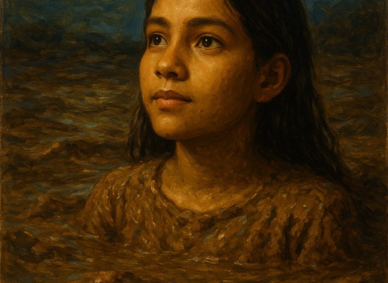 Omaira, la niña que cantaba entre el lodo Omaira, la niña que cantaba entre el lodo
