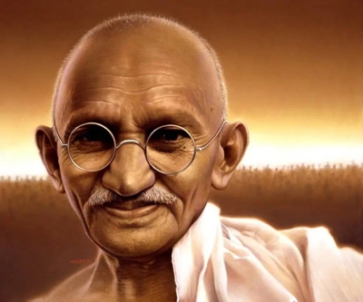Retratos de la vida de Gandhi