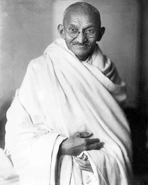 Retratos de la vida de Gandhi