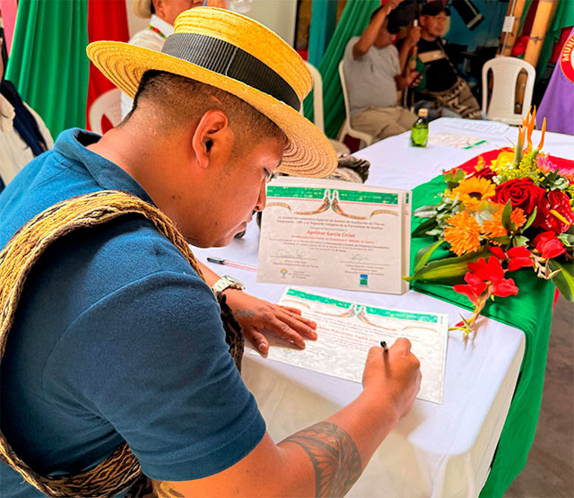 URT certifica líderes indígenas y comunales en formulación de proyectos, en Caloto.