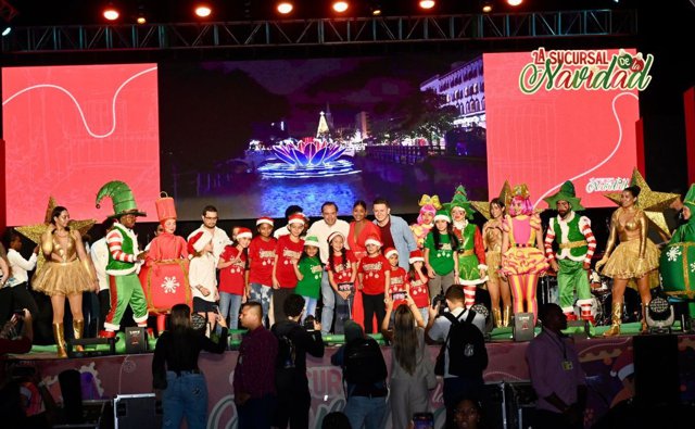 140 millones de luces iluminan la Sucursal de la Navidad - Cali