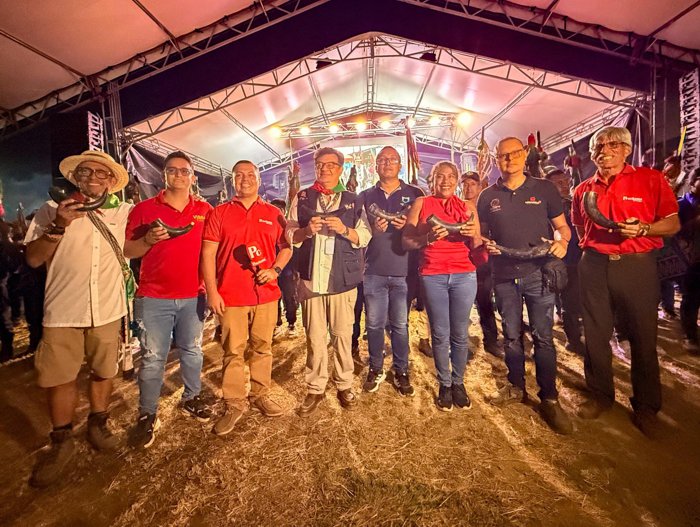 El fuego sagrado y el Kapú en la Cumbre Nasa El fuego sagrado y el Kapú en la Cumbre Nasa
