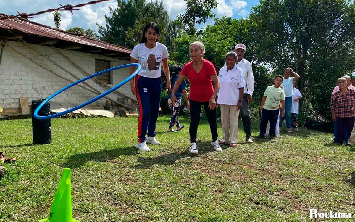 Cajibío refuerza actividad física para adultos mayores Cajibío refuerza actividad física para adultos mayores