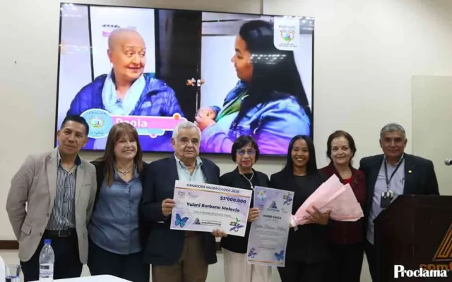 Yulanny Burbano Melecio fue elegida Mujer Cauca Comfacauca 2025-2026