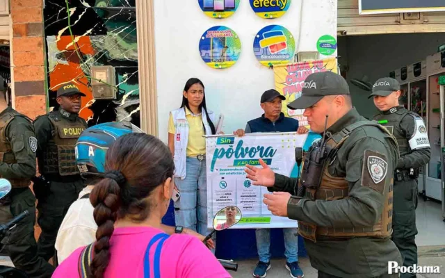 Controles a pólvora y licor en Santander de Quilichao