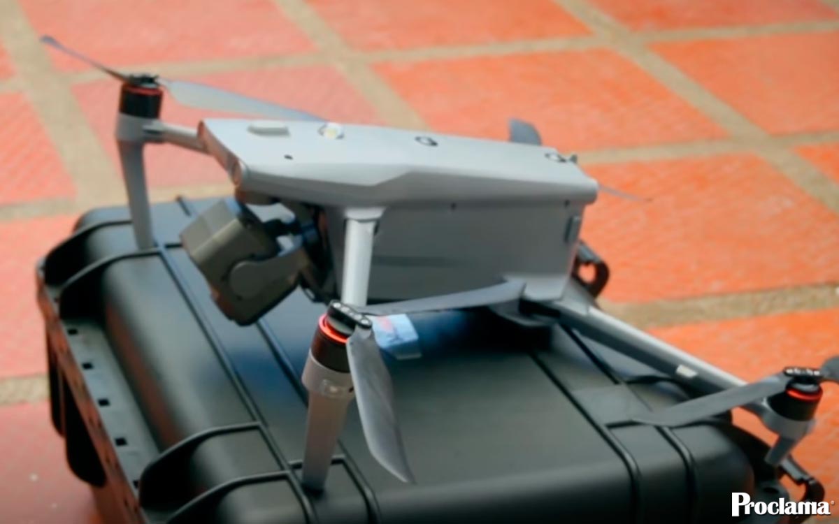 Guachené refuerza seguridad con Ejército, Policía y dron Guachené refuerza seguridad con Ejército, Policía y dron