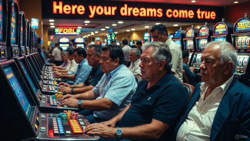 Los apostadores, adictos a la adrenalina pura