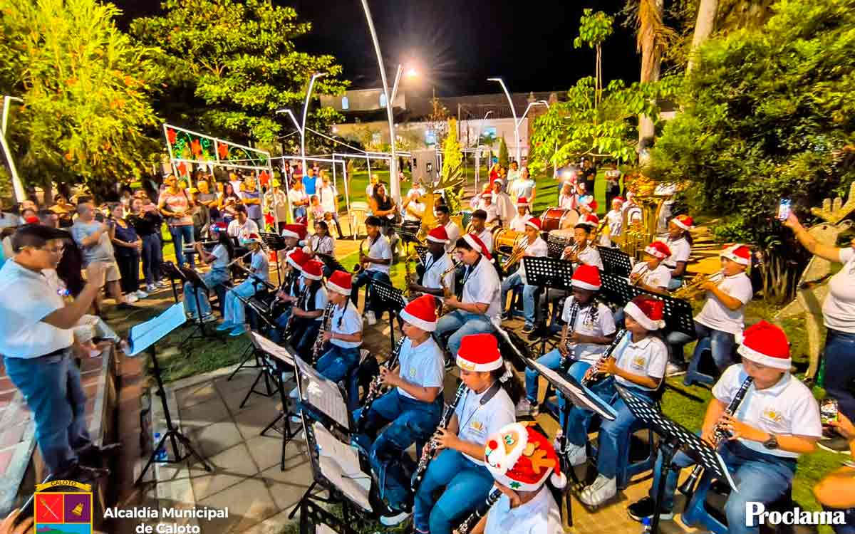 Caloto enciende su alumbrado navideño en el parque Nuevos consejeros de juventud se instalan en Caloto