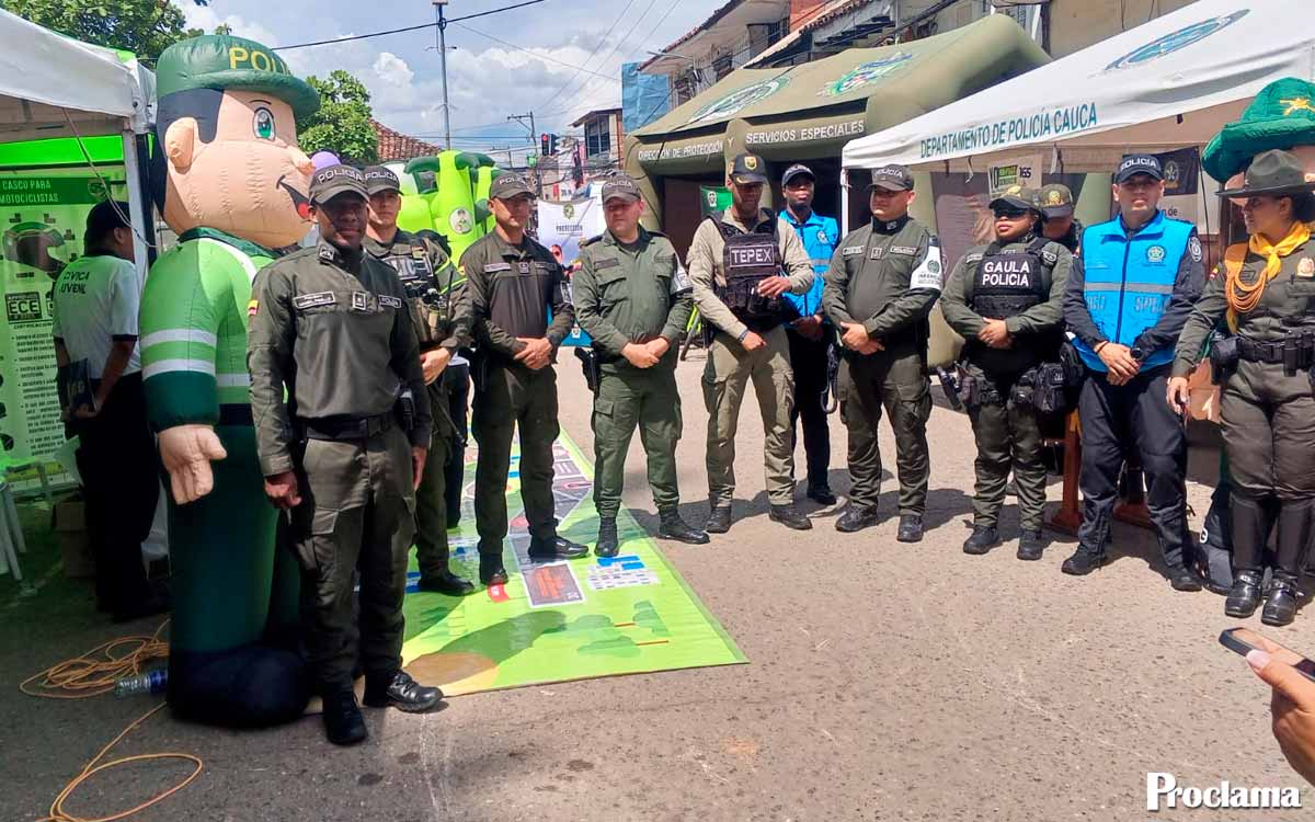 Policía lanza Plan Navidad en Santander de Quilichao Policía lanza Plan Navidad en Santander de Quilichao