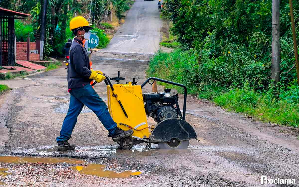 Recuperación vial en cuatro tramos urbanos de Caloto Recuperación vial en cuatro tramos urbanos de Caloto